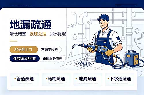 泰州地漏疏通
